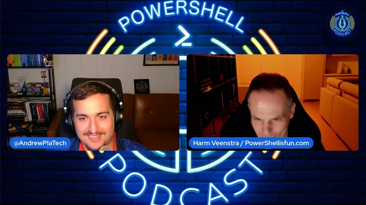 The PowerShell Podcast PowerShell Is Fun mkay with Harm Veenstra