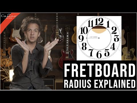 Fretboard Radius Explained - Fender and Gibson