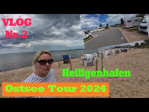 Vlog2 🇩🇪Wohnmobilstellplatz Heiligenhafen Radtour ins 😯nirgendwo ,Tierische Probleme😳 tauchen auf🤨