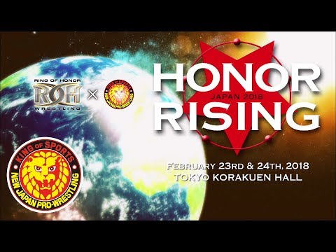 NJPW Announces Honor Rising And New Japan Tour Cards: Iizuka Retirement, ROH Title Bout, More
