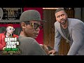 GTA 5 - Franklin, Lamar, Chop The Contract DLC Online Opening Cutscene(The Agency)