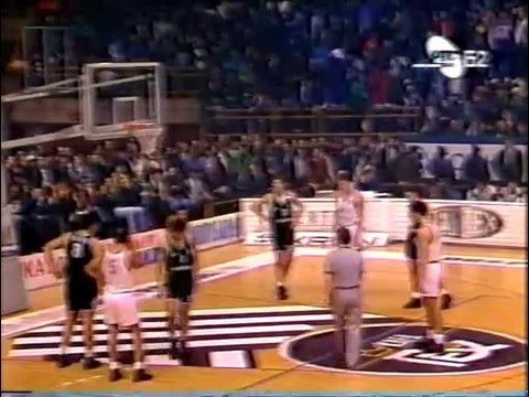KK Partizan Sintelon - KK Crvena Zvezda 94:97 (1993.)