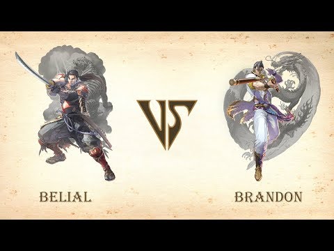 Belial (Mitsurugi) VS Brandon (Maxi) - Network Test Beta