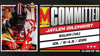 WATCH: 4-star IOL Jaylen Gilchrist commits to Maryland LIVE on 247Sports | No. 91 Overall Player