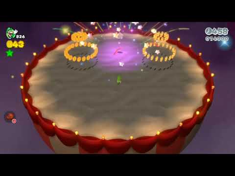 Super Mario 3D World (Switch) 8-B Speedrun - Time: 52 (Former WR)