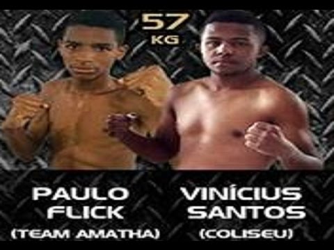 Portuários Stadium - Paulo Flick (Team Amatha) X Vinícius Santos (Coliseu) - 57kg