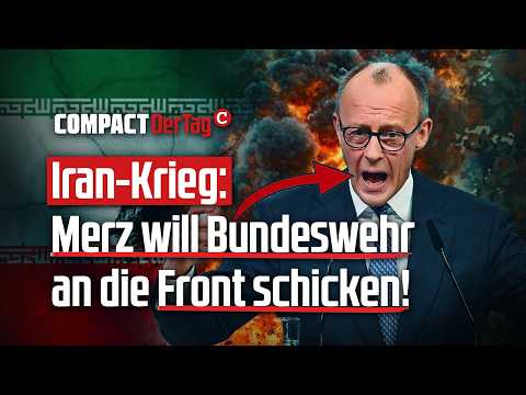 Iran War: Merz wants to send the German army to the front!💥