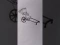 Hand Pulled Rickshaw ️ Shorts Easy Art Trending