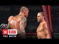 FULL MATCH Shawn Michaels Vs Randy Orton Raw Feb 1 2010