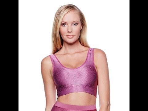 Rhonda Shear Diamond Collection "Ahh" Leisure Bra