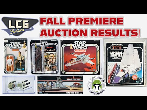LCG Auctions Fall Premiere Session | 1980s & 1990s Toys Sell for HUGE Prices!