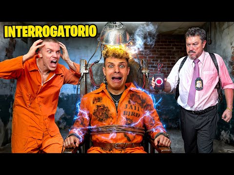 NOS HACEN UN INTERROGATORIO EXTREMO EN LA CÁRCEL!