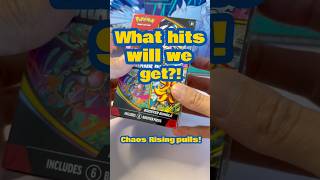 First pack magic?! Maybe! ASMR Pokemon opening! Chaos rising booster bundle #pokemon #toronto #asmr