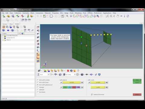 Hexameshing - mesh transition, part 1
