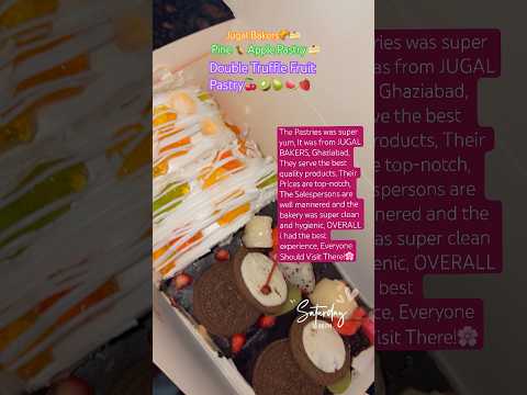 Pastry Review by Jugal Bakers, Ghaziabad🌸 #foodblogger #food #bakery #ghaziabad #ytshorts #foodie