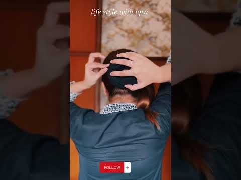 Beautiful bun try it home easy to make it#bun