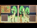 Cricut Scrapbooking Giraffe S At The Zoo