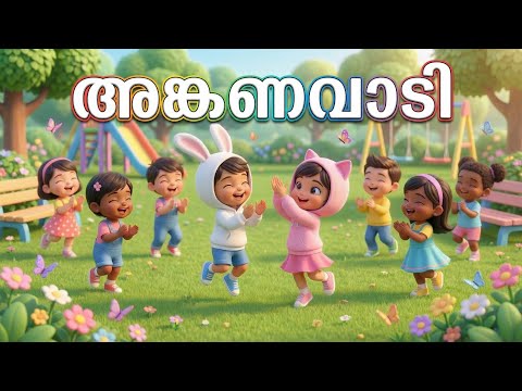 അങ്കണവാടി | Anganavadi | Preschool Kids Song Malayalam | Mittayi