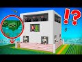 JJ and Mikey Found a HUGE Security House vs Zombie Apocalypse in Minecraft - Maizen