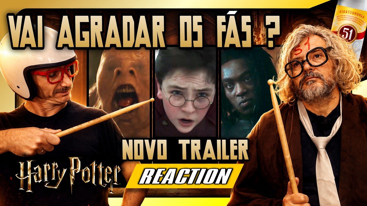 ESTÁ MUITO TOP, MAS A ESCOLHA DO SNAPE PODE ATRAPALHAR? 🧙‍♂️📉 NOVO DA  TRAILER SÉRIE DE HARRY POTTER