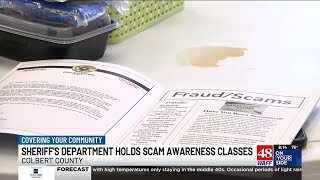 Colbert County Sheriff's Office holds scam awareness classes