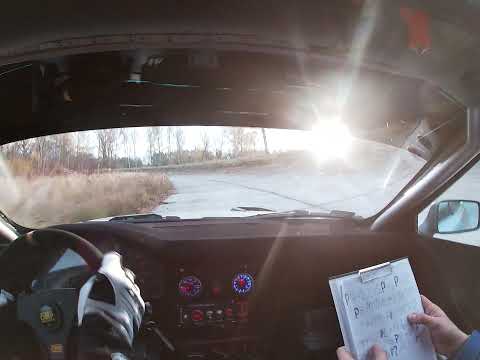 VIII RUNDA SMT 2021 OES 5 - BIALY/BARTYZEL - AUDI 80 QUATTRO