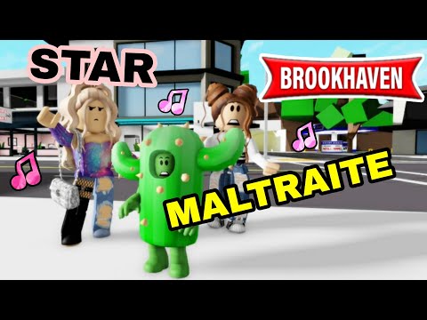 A CACTUS ABUSED BY A ROBLOX STAR! BROOKHAVEN RP - ROBLOX