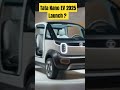 Tata Nano EV 2025 Launch Date Automobile Tata Tatananoev Technology