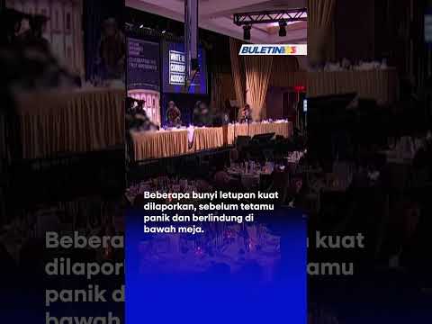 TERKINI Insiden tembakan ketika Trump hadiri majlis