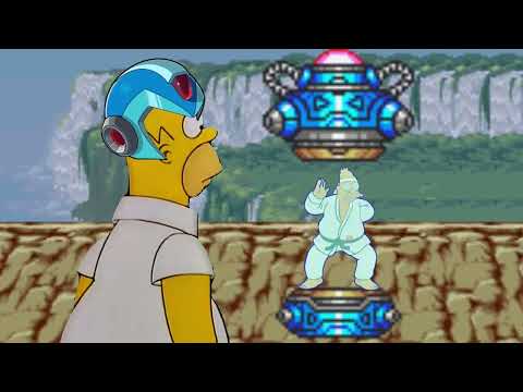 Homer Man X - Getting the Hadouken