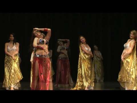 Mercedes Nieto with the Nymph Oriental Dance Company - Alf Leyla Wa Leyla