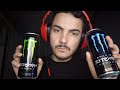 ASMR MONSTER ENERGY SCRATCHING TAPPING FALA SUAVE 15 MINUTOS