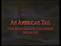 Toon Disney S Big Movie Show An American Tail The Mystery Of The Night Monster Promo 8 2 2007