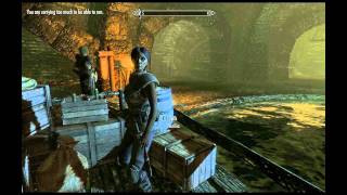 The Elder Scrolls V: Skyrim How to sell stolen goods and use a Fence!