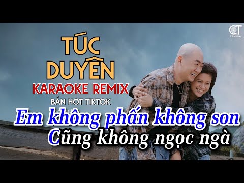 KARAOKE Túc Duyên Remix - Đoàn Lâm x HZ Rmx | Beat Gốc