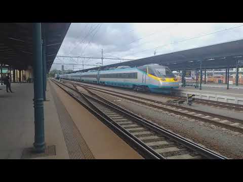 Odjezd vlaku - IC 512 Pendolino - Bohumín - Františkovy Lázně  ●Plzeň hl.n.
