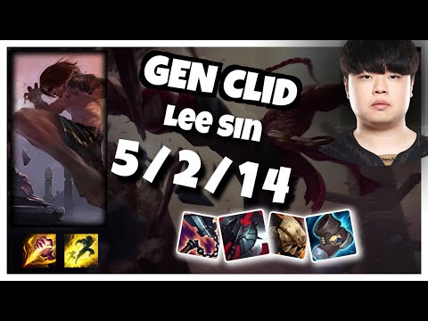 Lee Sin vs Kha'Zix GEN Clid JUNGLE (5/2/14) - v10.25