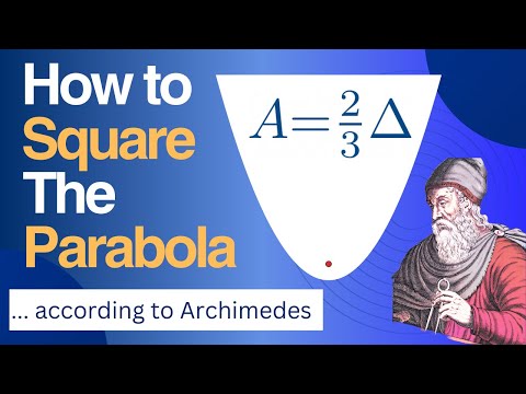 A Lesson in Daring, Flair, and Beauty: Archimedes' Incredible Breakthrough in Squaring the Parabola