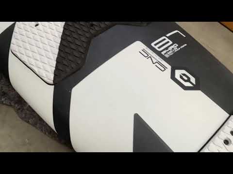 Severe Pyro 87 wave board at Bigsurf