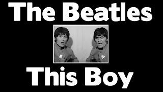 Download lagu The Beatles This Boy... mp3