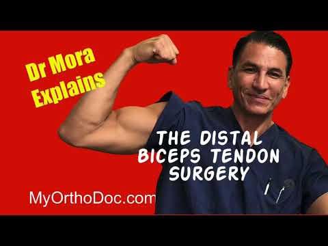 Distal BICEPS surgery EXPLAINED