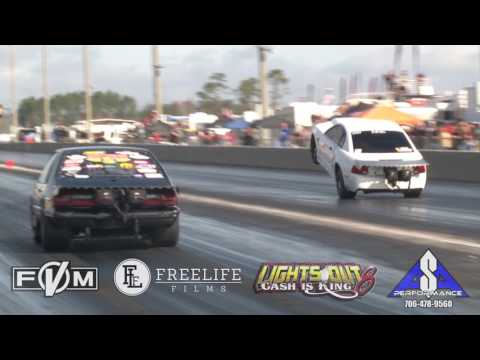 J.R. Pines Wins ON THE BACK TIRES at Lights Out 8!!!