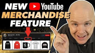 How to use the YouTube Shopping tab for Merch - NEW FEATURE!