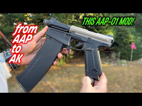 Turning my Airsoft Pistol into an AK | Episode 1