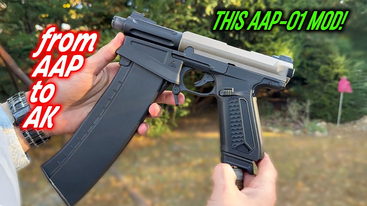 Turning my Airsoft Pistol into an AK | Episode 1