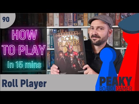 How to play Roll Player board game - Full teach - Peaky Boardgamer
