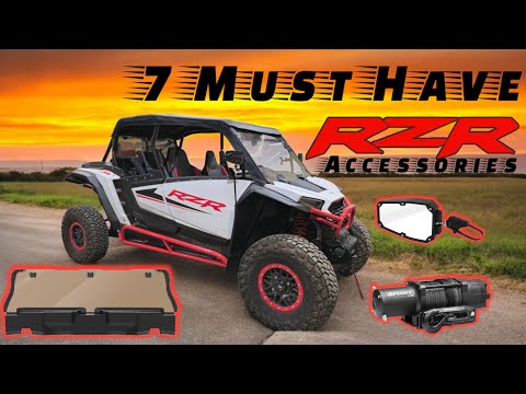 Top 7 Must Have Accessories for Any Rzr! Bonus 7 Should Have Accessories as Well!