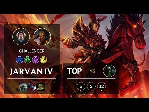 Jarvan IV Top vs Urgot - EUW Challenger Patch 10.12