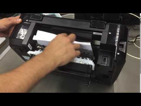 HOW TO FIX PAPER JAM ON CANON MG SERIES