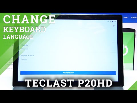 How to Change Keyboard Language on TECLAST P20HD – Input Settings